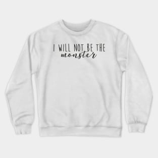 Monster from Frozen Bway Crewneck Sweatshirt